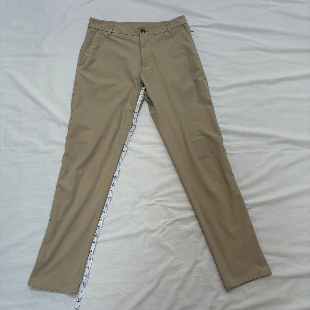 Lululemon ABC Classic Fit 5-Pocket Pants in Khaki Size 30